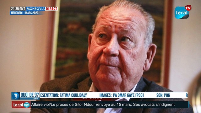 [ DIRECT ] QUOI DE 9 ? LES INFOS 21H GMT - CE 01/03/ 2023- PR: FATIMATA COULIBALY #LERALTV
