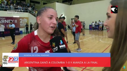 Mundial de Futsal Femenino Misiones 2023: Argentina vs Colombia (Semifinales)