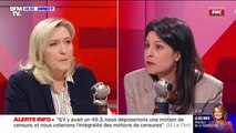  Marine Le Pen est l'invitée d'Apolline de Malherbe sur BFMTV