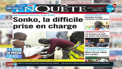 LOU BESS XIBAAR YI 15H GMT CE 18/03/2023 avec Al Amine Senghor