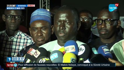 [ DIRECT ] QUOI DE 9 ? LES INFOS 21H GMT - CE 22/03/ 2023- PR: FATIMATA COULIBALY #LERALTV