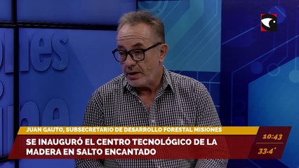 Se inauguró el Centro Tecnológico de Madera en Salto Encantado