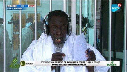 LIVE | VIVIFICATION Ramadan | 'إحياء رمضان' I Résidence Cheikhoul Khadim | 2023, Jour 08