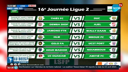 LU BESS ?XIBAAR YI 20H GMT - CE 01/03/ 2023 - PR: AL AMINE SENGHOR #LERALTV