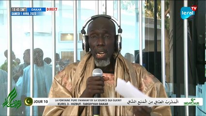 En Direct Résidence Cheikhoul Khadim TOUBA: « Al Mashrabu'c Çâfî » Ramadan 1444h: Kurel HT