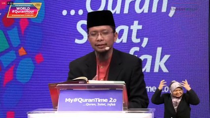 LIVE Episod 113 My #QuranTime 2.0   Rabu 5 April 2023 Surah Al-Baqarah (2: 216) Halaman 34   My #QuranTime #QuranSolatInfak World #QuranHour