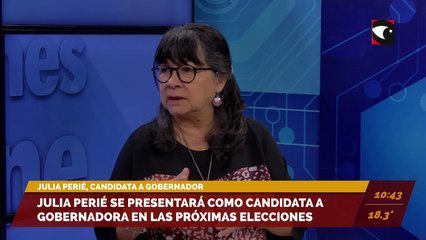 Julia Perié se presenta como candidata a Gobernadora de Misiones en las próximas elecciones