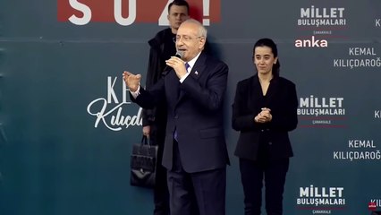 Canlı I Kemal Kılıçdaroğlu'ndan yüzlerce kişinin önünde coşkulu konuşma