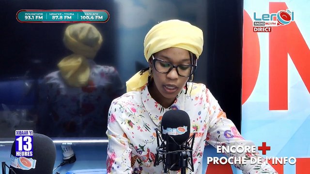 XIBAAR YI 13H SUR LERAL FM - DU 12 AVRIL 2023 AVEC MAMADOU MANSOUR DIOP