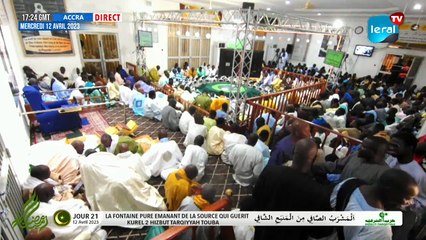 En Direct Résidence Cheikhoul Khadim TOUBA: « Al Mashrabu'c Çâfî » Ramadan 1444h: Kurel HT
