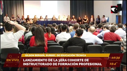 Lanzamiento de la III Cohorte de Instructorado de Formación Profesional