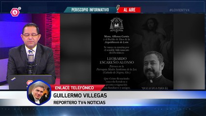 Periscopio Informativo, segunda emisión ️️ ️ Lunes a viernes a las 12:00 pm  App ·  https://tvcuatro.com/enlinea/4-2/ ·  Canal 4.2 #LoViEnTv4 #Tv4Noticias