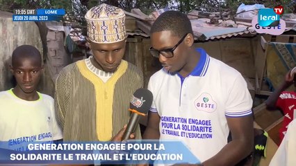 Distribution de Ndogou de l’association Génération Engagée pour la Solidarité, le Travail et l’Education