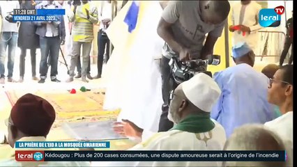 LA PRIÈRE DE L'EID A LA MOSQUÉE OMARIENNE DE DAKAR