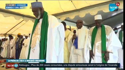 LA PRIÈRE DE L'EID A LA MOSQUÉE OMARIENNE DE DAKAR