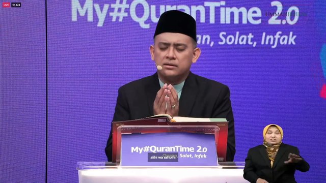 [LIVE] Episod 135 My #QuranTime 2.0 Khamis 27 April 2023 Surah Al-Baqarah (2: 246) Halaman 40 My #QuranTime #QuranSolatInfak World #QuranHour
