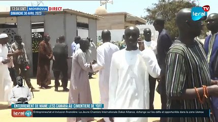 Enterrement Mame Less Camara à l'hopital principal de dakar