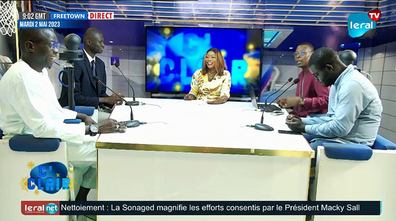 Matinal C'CLAIR avec Birahim Toure et Mansour DIOP de ce Mardi 02 Mai  2023