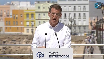 DIRECTO| Alberto Núñez Feijóo y Bruno García intervienen en un acto en Cádiz
