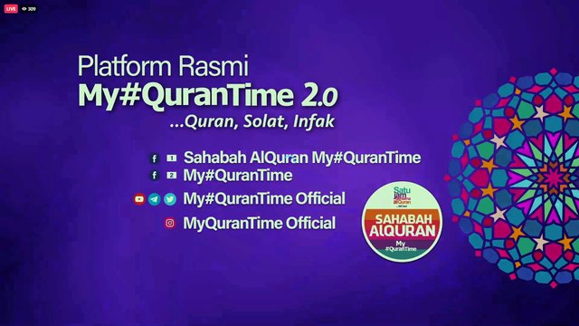 [LIVE] Episod 143 My #QuranTime 2.0 Jumaat 5 Mei 2023 Surah Al-Baqarah (2: 256) Halaman 42 My #QuranTime #QuranSolatInfak World #QuranHour