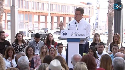DIRECTO| Alberto Núñez Feijóo y Juan José Imbroda intervienen en un acto en Melilla