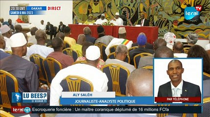 LU BESS ?XIBAAR YI 20H GMT - CE 06/05/ 2023 - PR: AL AMINE SENGHOR#LERALTV