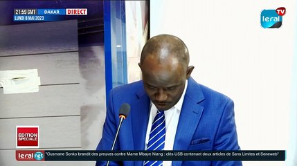 Dialogue politique: la réplique ferme de Barth à Sonko (Wolof)