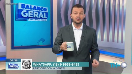 Ao Vivo: Balanço Geral Campinas - Manhã