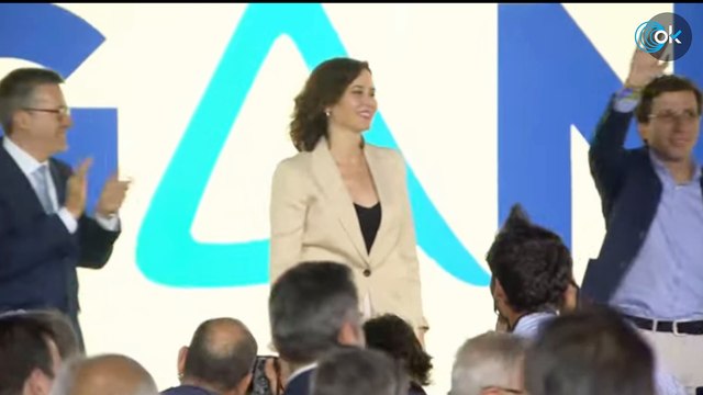 DIRECTO| Ayuso interviene en el mitin de inicio de campaña junto al alcalde de Madrid, José Luis Martínez-Almeida