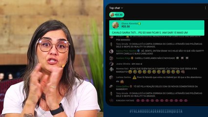 A Gde Conquista: Carelli muda quantidade de eliminados na cara de pau; Cavallo é detonado e salvo