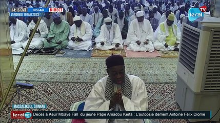 Prière vendredi 19-05-2023 massalikoul djinane