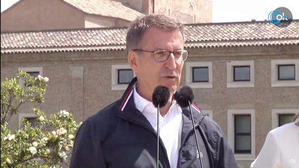 DIRECTO| Alberto Núñez Feijóo, Jorge Azcón y Natalia Chueca participan en un acto en Zaragoza