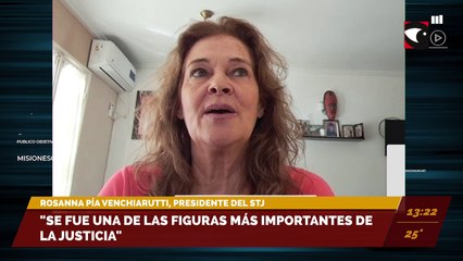 ROSANNA PÍA VENCHIARUTTI, MINISTRA DEL SUPERIOR TRIBUNAL DE JUSTICIA