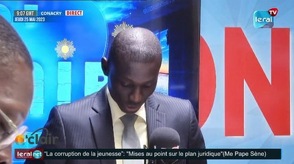 Download Video: Matinal C'CLAIR avec Thialla, Birahim Toure, Mansour DIOP et Al Amine de ce Jeudi 25 Mai 2023