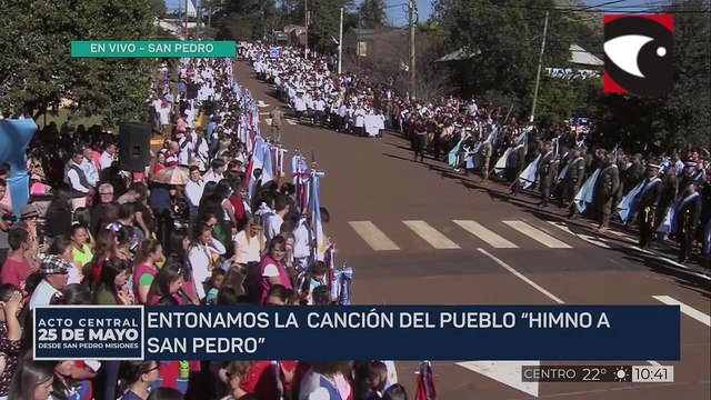 Acto central por el 25 de Mayo en el Barrio Itaembé Guazú de Posadas