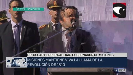 Acto central por el 25 de Mayo en San Pedro