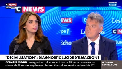 Fabien Roussel invité du Grand Rendez-vous Europe 1, CNEWS, Les échos