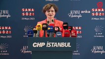 CHP İstanbul İl Başkanı Canan Kaftancıoğlu Açıklama Yapıyor