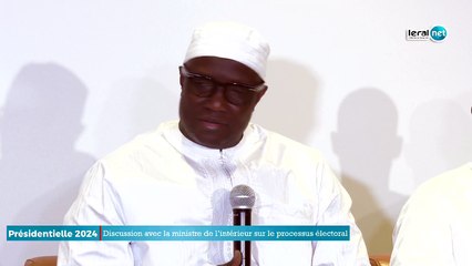 Direct: Discussion sur le processus électoral avec le ministre de l'intérieur