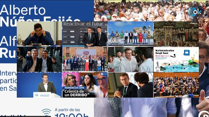 En Vivo: Feijóo, Rueda y Prado participan en acto político en Santiago de Compostela 🗣️