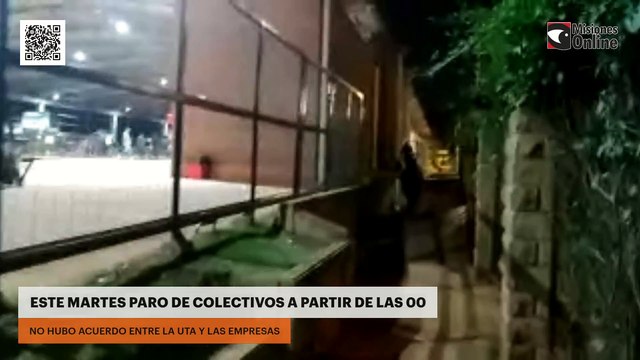 Paro de colectivos: qué dice la gente en la Terminal de Quaranta de Posadas