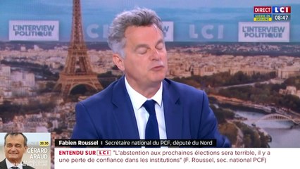 Fabien Roussel invité de la matinale de LCI