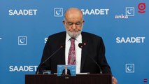 Saadet Partisi Genel Başkanı Temel Karamollaoğlu, Açıklama Yapıyor