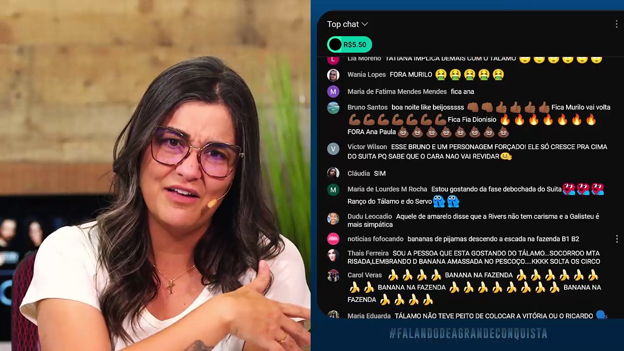 A Conquista: Tálamo se salva, arrega, mente e joga Dionísio; Suíta debocha e treta da banana rende