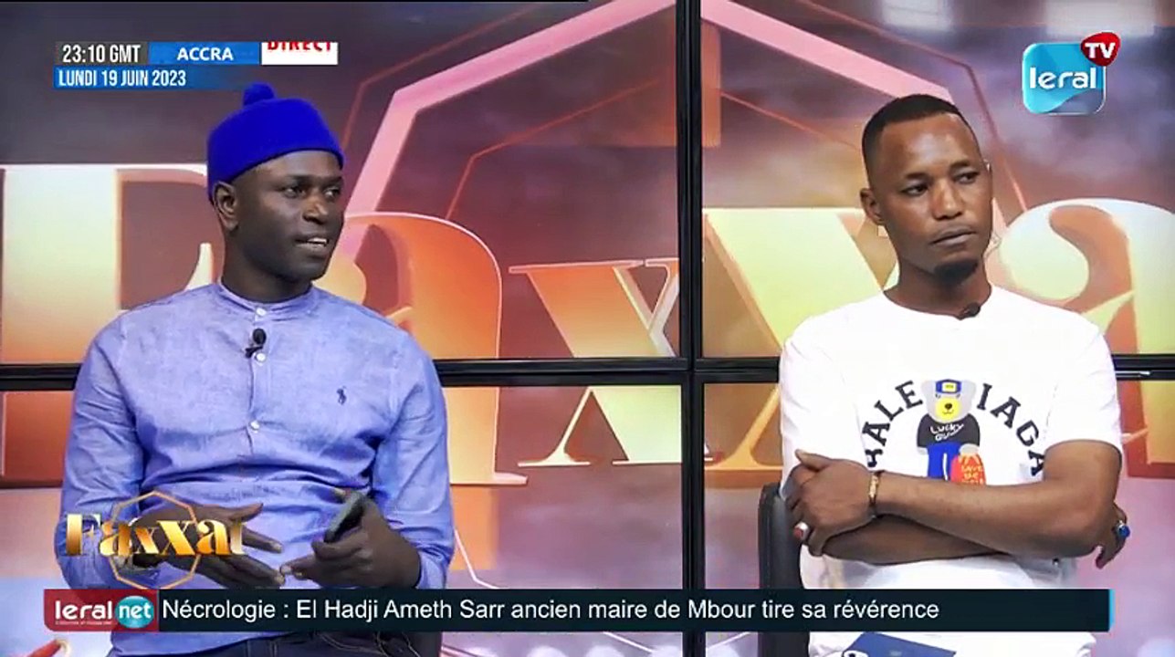 EN DIRECT - FAXAAT AVEC FALLOU SOW SUR LERAL TV