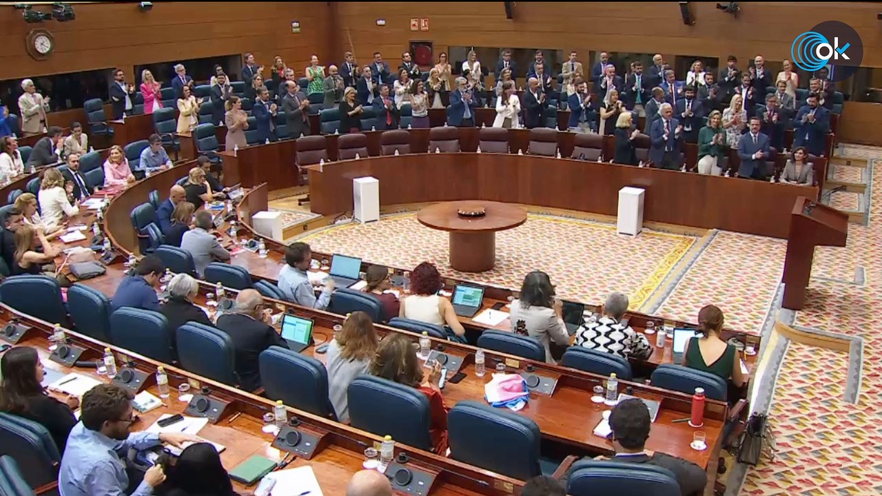 DIRECTO| Pleno de Investidura de Isabel Díaz Ayuso como presidenta de la Comunidad de Madrid