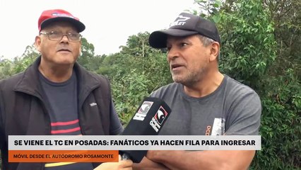Se viene el TC en Posadas: fanáticos ya hacen fila para ingresar