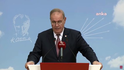 CHP Sözcüsü Faik Öztrak Açıklama Yapıyor #canlı