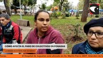 CÓMO AFECTA EL PARO DE COLECTIVOS EN POSADAS