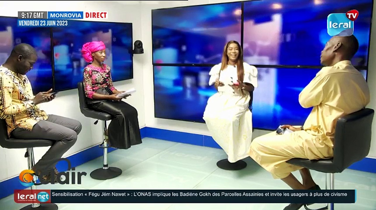 Matinal C'CLAIR avec Thialla, Birahim Toure, Mansour DIOP et Al Amine de ce 23/ 06 / 2023